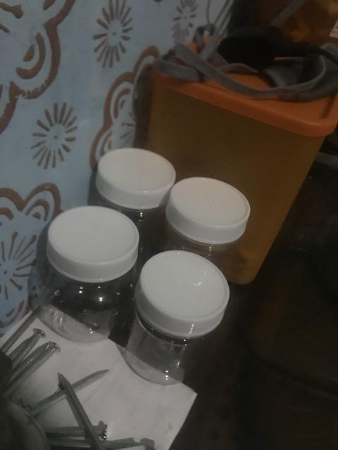 16  Botol Plastik Toples Bumbu Madu 175ml 50ml