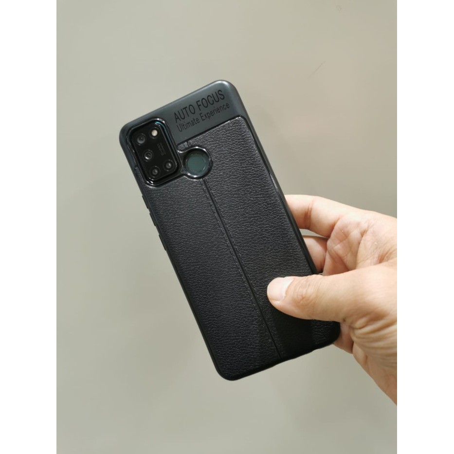 REALME 8 8 PRO 8 5G 7 7i  C17 C15 CASE SOFTCASE AUTOFOKUS LEATHER KULIT JERUK AUTOFOCUS SILIKON HITAM KARET CASING COVER