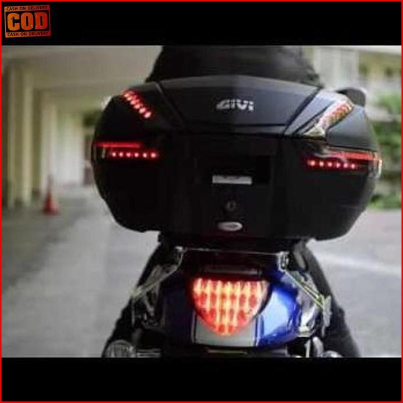 Xw± Cover Top Box Givi V47 Hitam Doff Promo Murah Sekali @