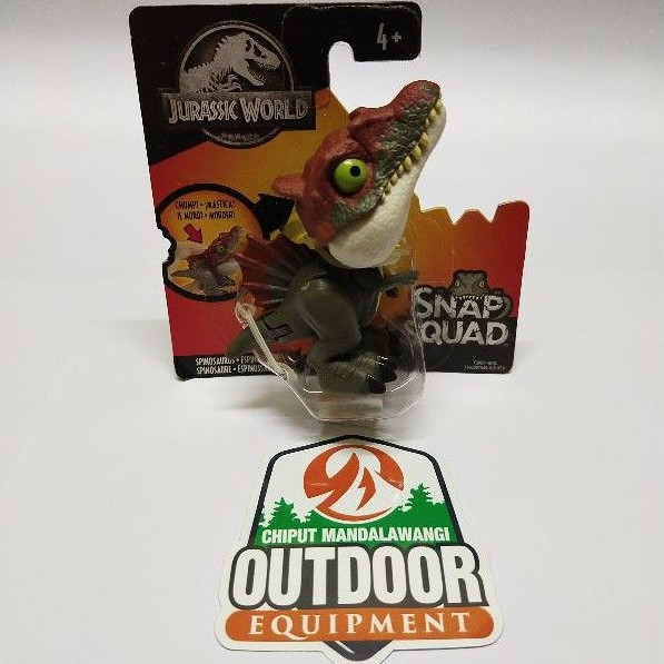 Jurassic World Snap Squad miniatur dinosaurus Wave 1 - 6