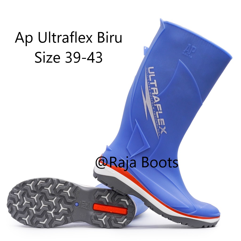 Sepatu Boot Ap Termurah Ultraflex 2018 BIru