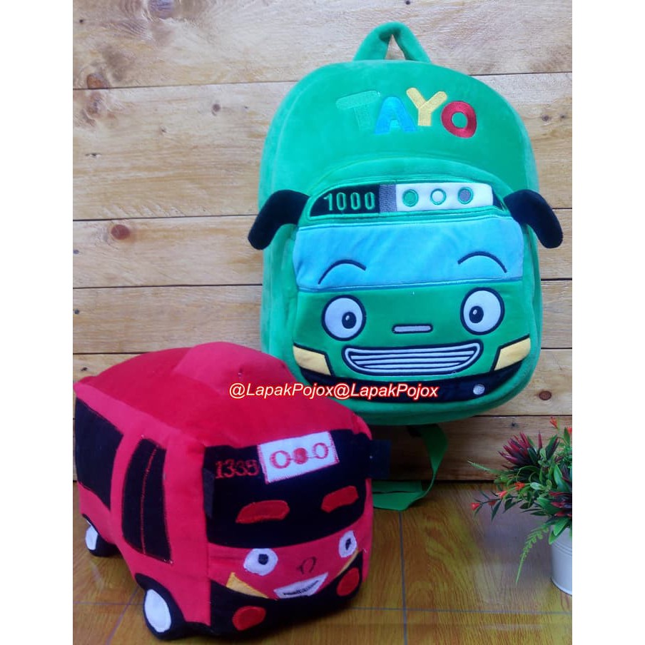 Tas Ransel Anak Aneka karakter soft Yelvo