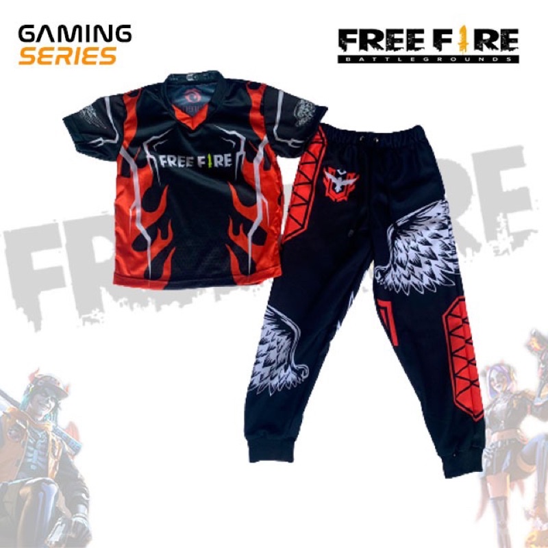 Celana ff BNL Free Fire Gaming Pria Anak dan Dewasa Calca Angelica Malaikat Heroic Angel FF103