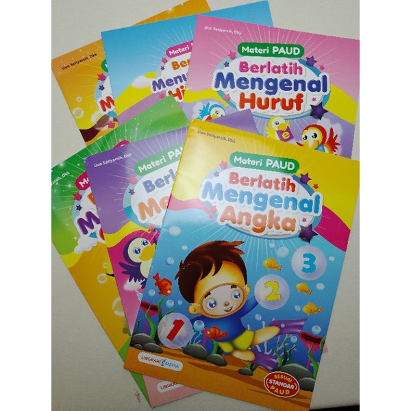 

BUKU BELAJAR ANAK SERI MATERI PAUD lengkap