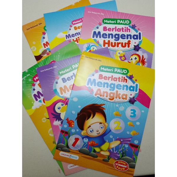 Jual BUKU BELAJAR ANAK SERI MATERI PAUD Lengkap | Shopee Indonesia