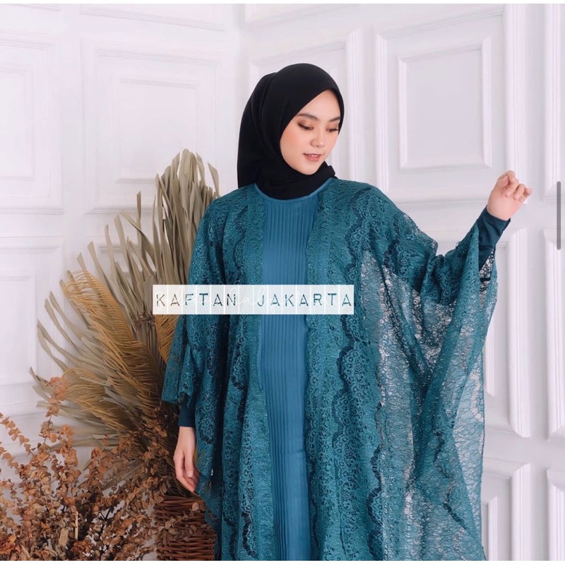 Kaftan Brukat Syahla | Kaftan Wanita Brukat Premium By Kaftan Jakarta