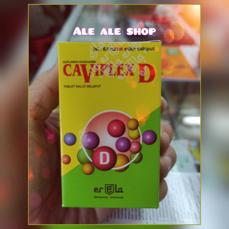 CAVIPLEX D (60 kapsul)