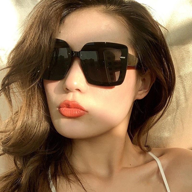 (YUZHU) TERSEDIA &amp; COD Kacamata Hitam Korean Gaya Wanita Kacamata Hitam Cewek Murah Model Fashion Sunglasses Women