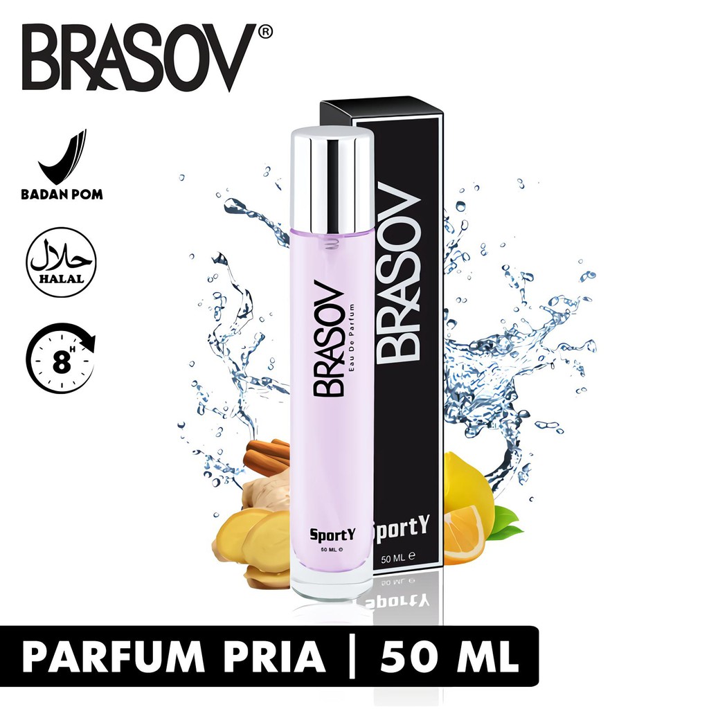 Brasov Parfum Unisex Sporty 50ml halal