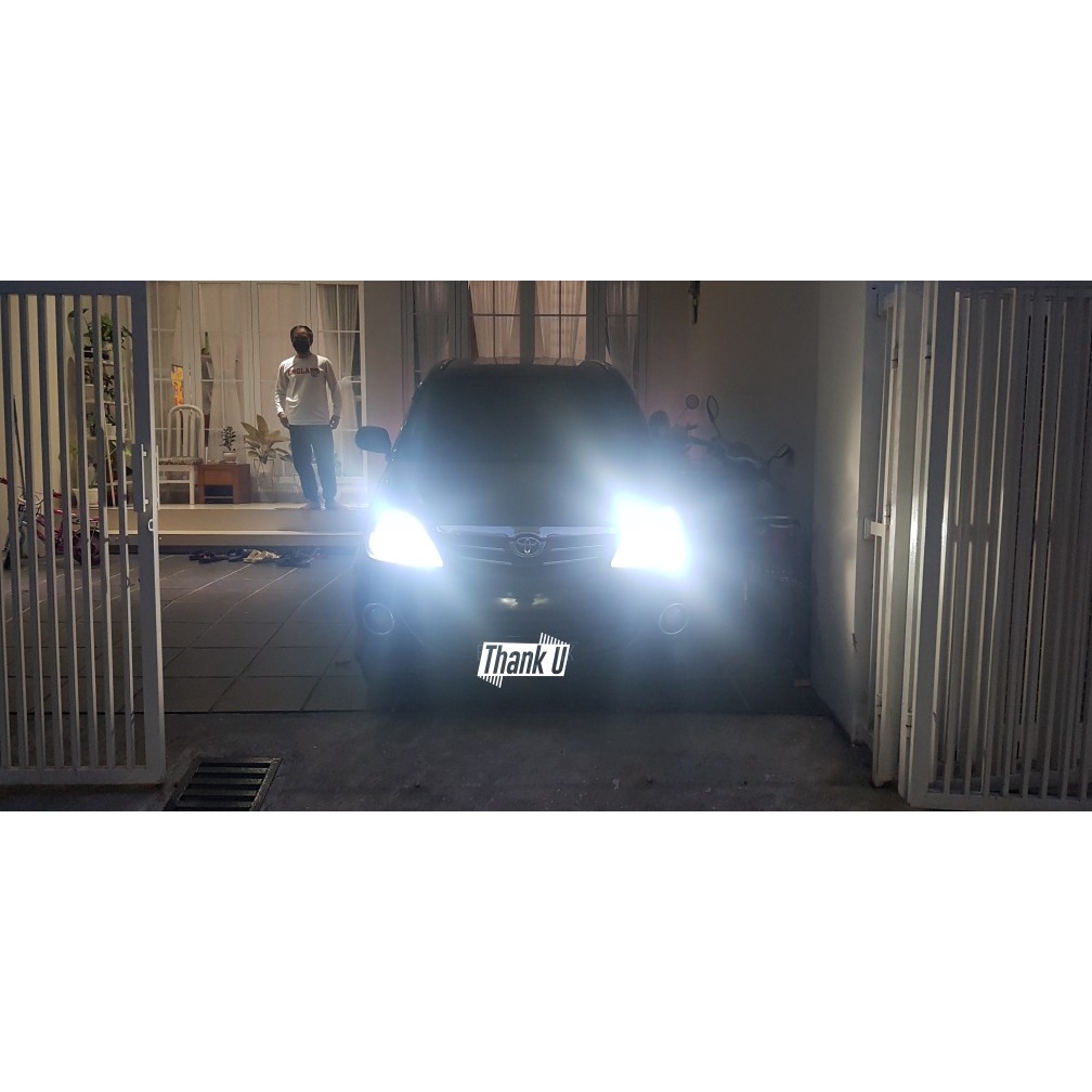 Lampu HID Mobil H4 Hi Lo SET ISI 2 PASANG 55Watt 6000K AutoliteND1