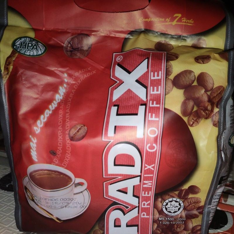 

kopi radix pracampuran HPA (malaysia)