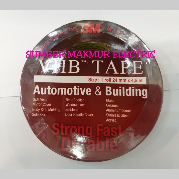 

Promo Double Tape Vhb 3M Terbatas
