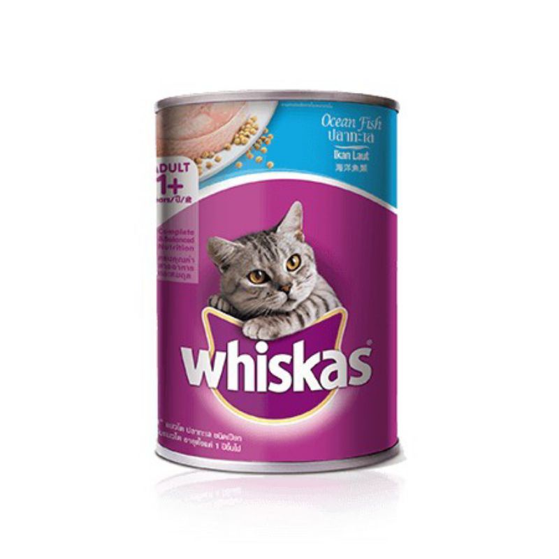 Makanan Kucing Whiskas Kaleng Kemasan 400gram