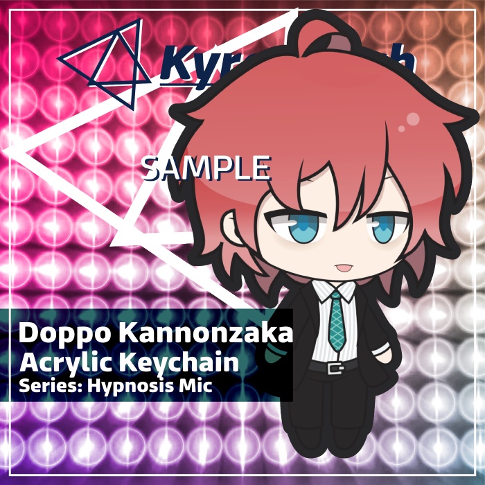 Keychain Hypnosis Mic Doppo Kannonzaka
 | KyraMerch Anime Fanmerch Dealer