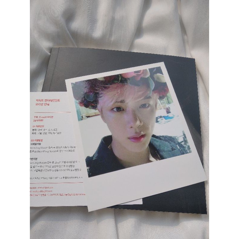 BTS Jin Photocard from Wings Album Official