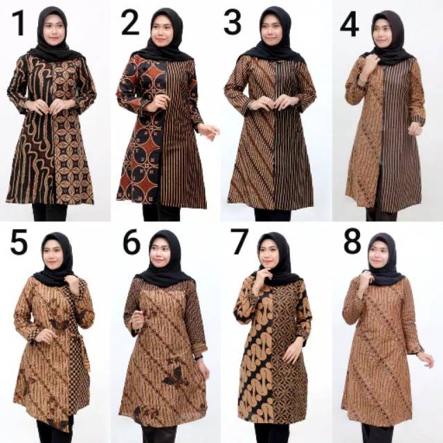 Terlaris SERUT GENES JELITA TUNIC NAVBOR YELBOR WHITBOR CREAMBOR TUNIK BATIK