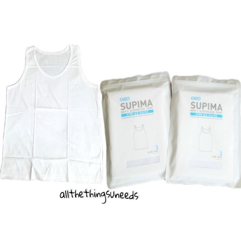 Kaos Dalam Pria supima cotton