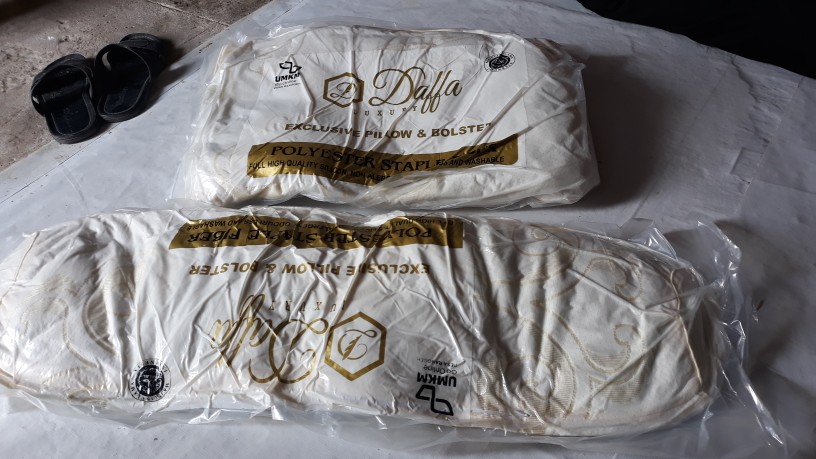 Bantal/guling Daffa Series Hitam/daffa Black Series Exotic Original Daffa