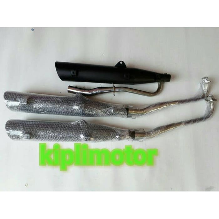 knalpot bobokan model tsugi Honda supra x 125