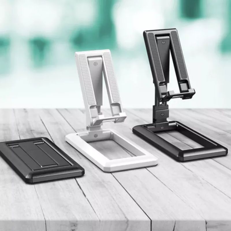 Holder standing hp HD-28/tempat hp portable phone stand slim folding