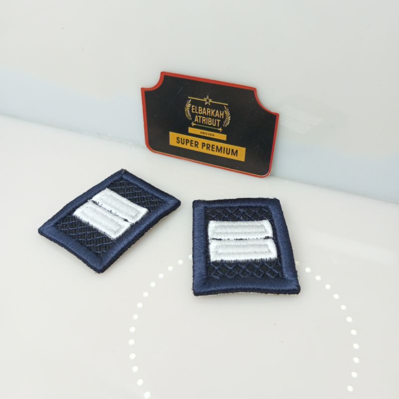 PANGKAT PDL KUMHAM 2B POLSUSPA KEMENKUMHAM IMIGRASI BORDIR MOTIF TIMBUL ORIGINAL ELBARKAH SUPER PREMIUM