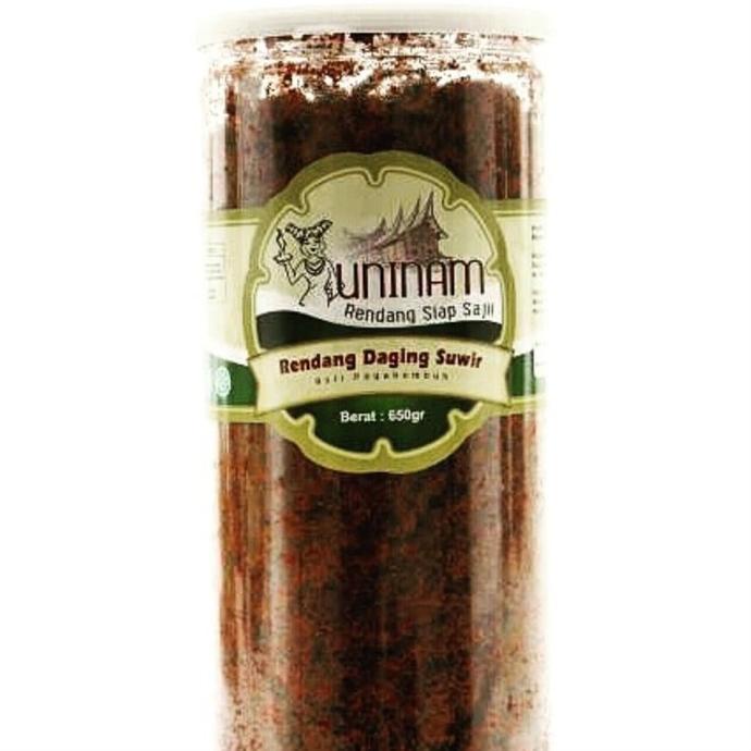

Rendang Suwir Kemasan Uninam ---Termurah---