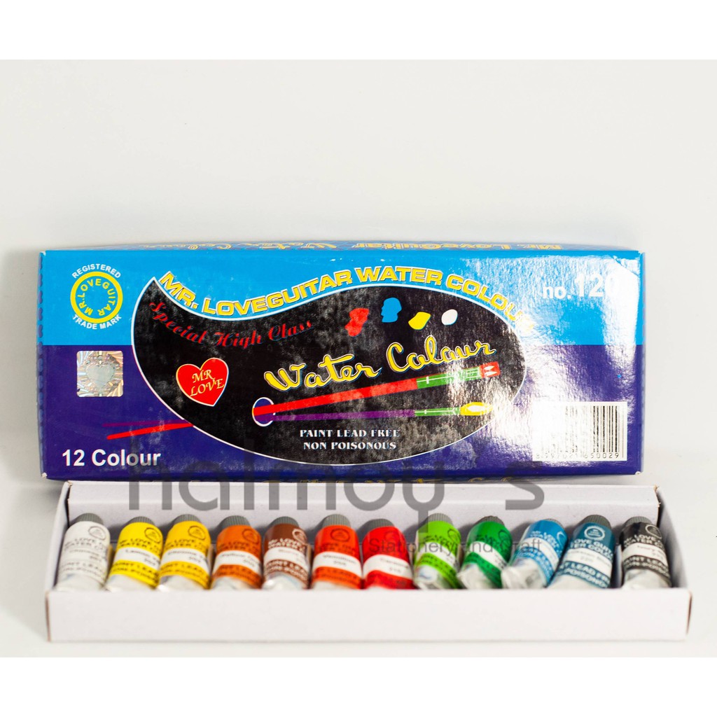 

CAT AIR / WATER COLOR MR LOVE GUITAR 12 WARNA NO. 120