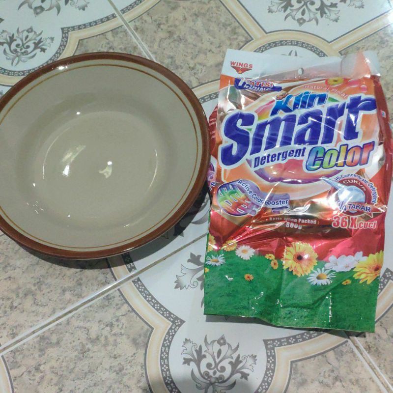 FREE Piring keramik - Soklin smart colour 800gram