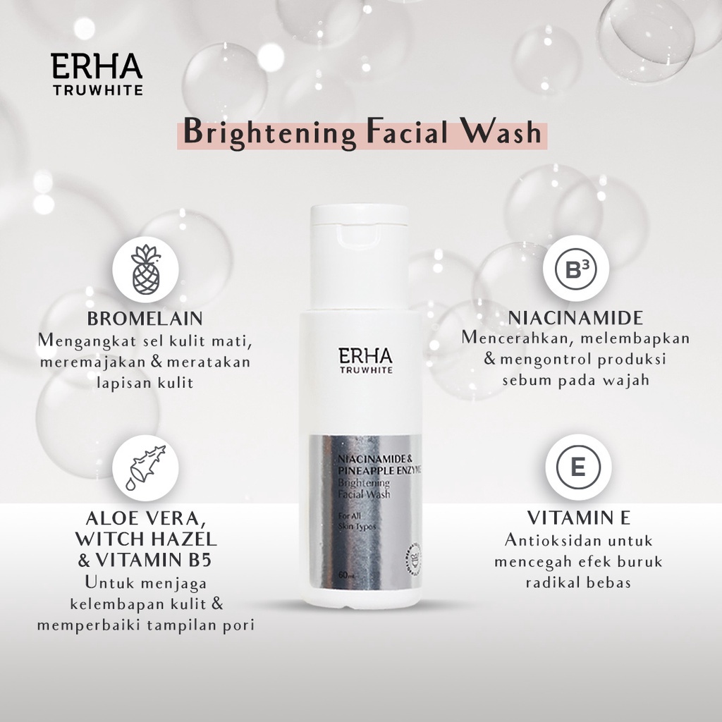 ERHA TRUWHITE FACIAL WASH