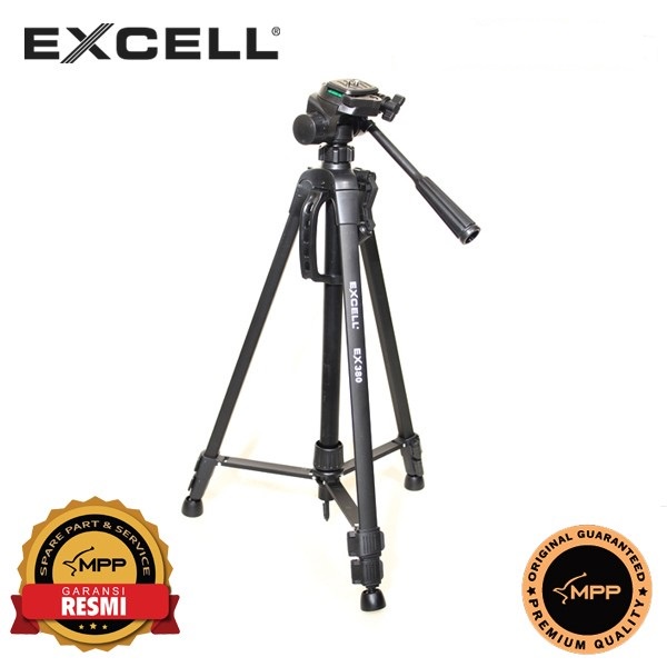 Tripod Excell Promos Black Excell ,EX 380 ,EX 283 Free Tas