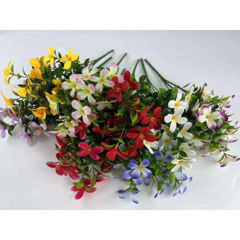 bunga anggrek air artificial / bunga anggrek air tiruan / bunga anggrek plastik/ bunga dekorasi / bu