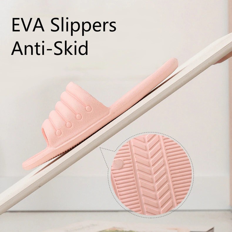 TECHOME Sandal Rumah Anti-Slip Slipper EVA Soft Unisex