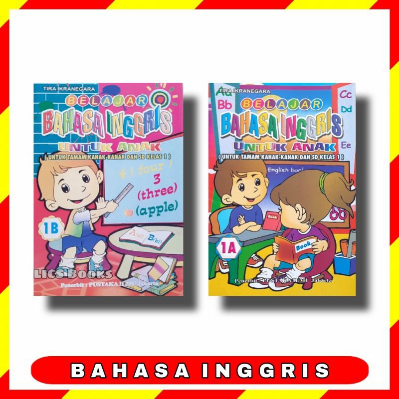 Buku Bahasa Inggris SD Kelas 1 TK Belajar Bahasa Inggris