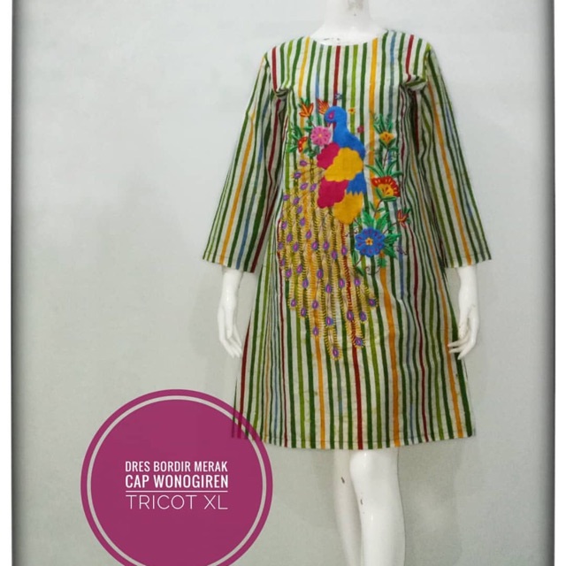 Dres merak hijau