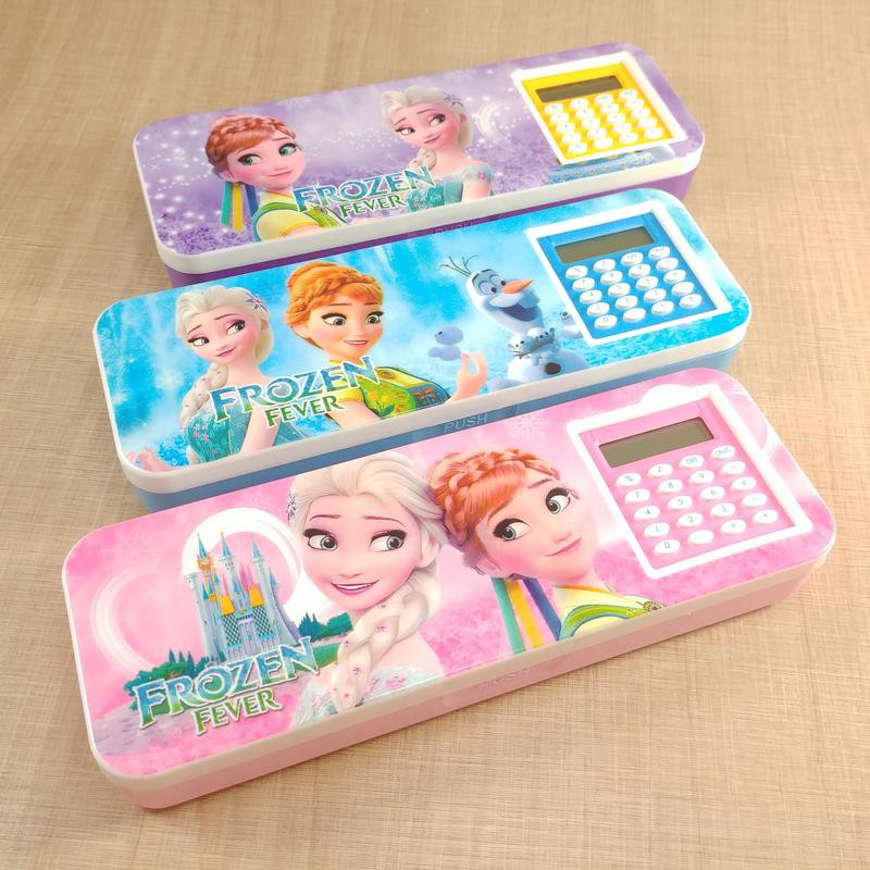

pencase plastik kalkulator frozen 6713