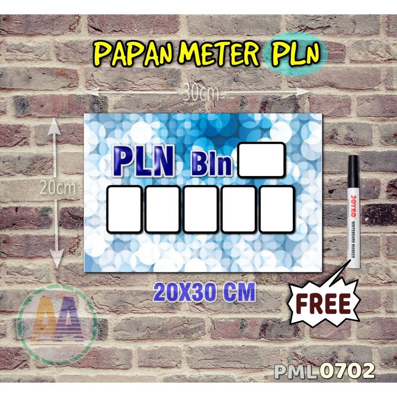 

Papan Meter Listrik PLN PAM motif Unik - Pastel 02 - Toko2A