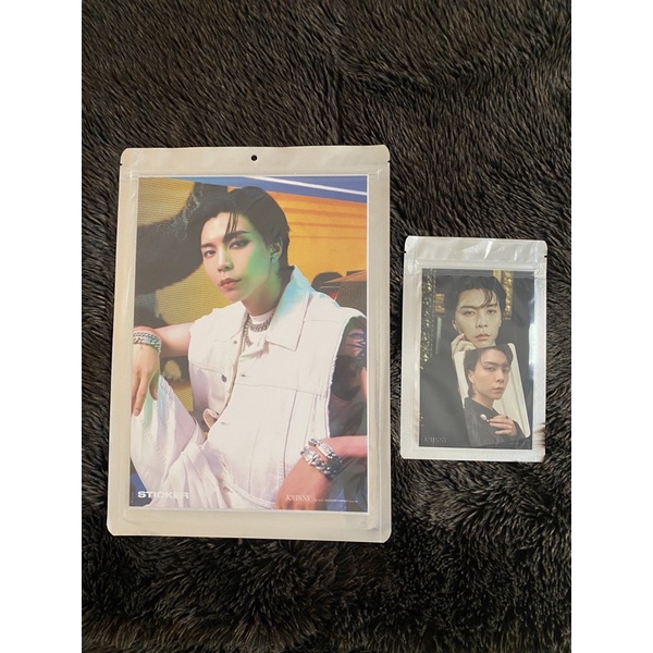 NCT JOHNNY 127 BUNDLE A4 STICKER PHOTOSET 4x6 THE CASTLE