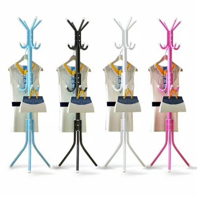 HANGER BERDIRI BAJU TAS | STANDING HANGER MULTIFUNCTION ~ VALENSIAHAIR