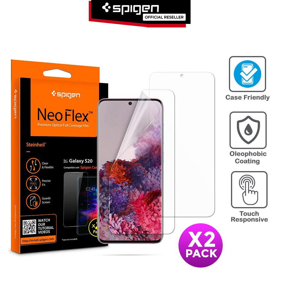 Screen Protector Samsung Galaxy S20 Ultra / S20 Plus / S20 Spigen Neo Flex