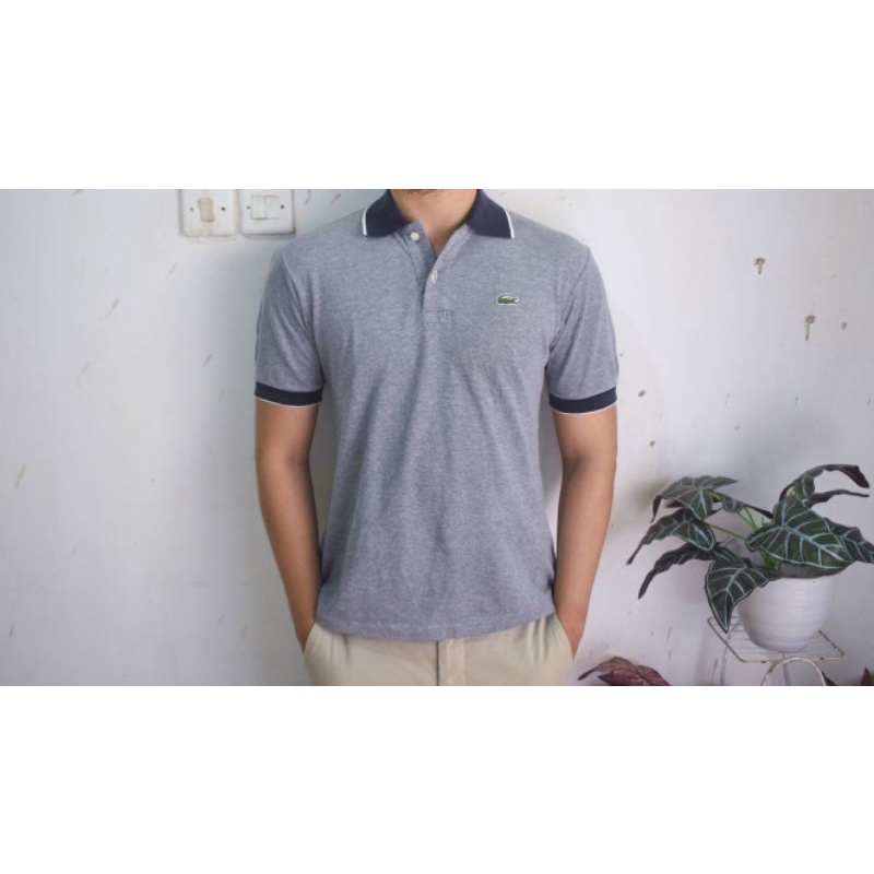 kaos polo shirt lacoste original second