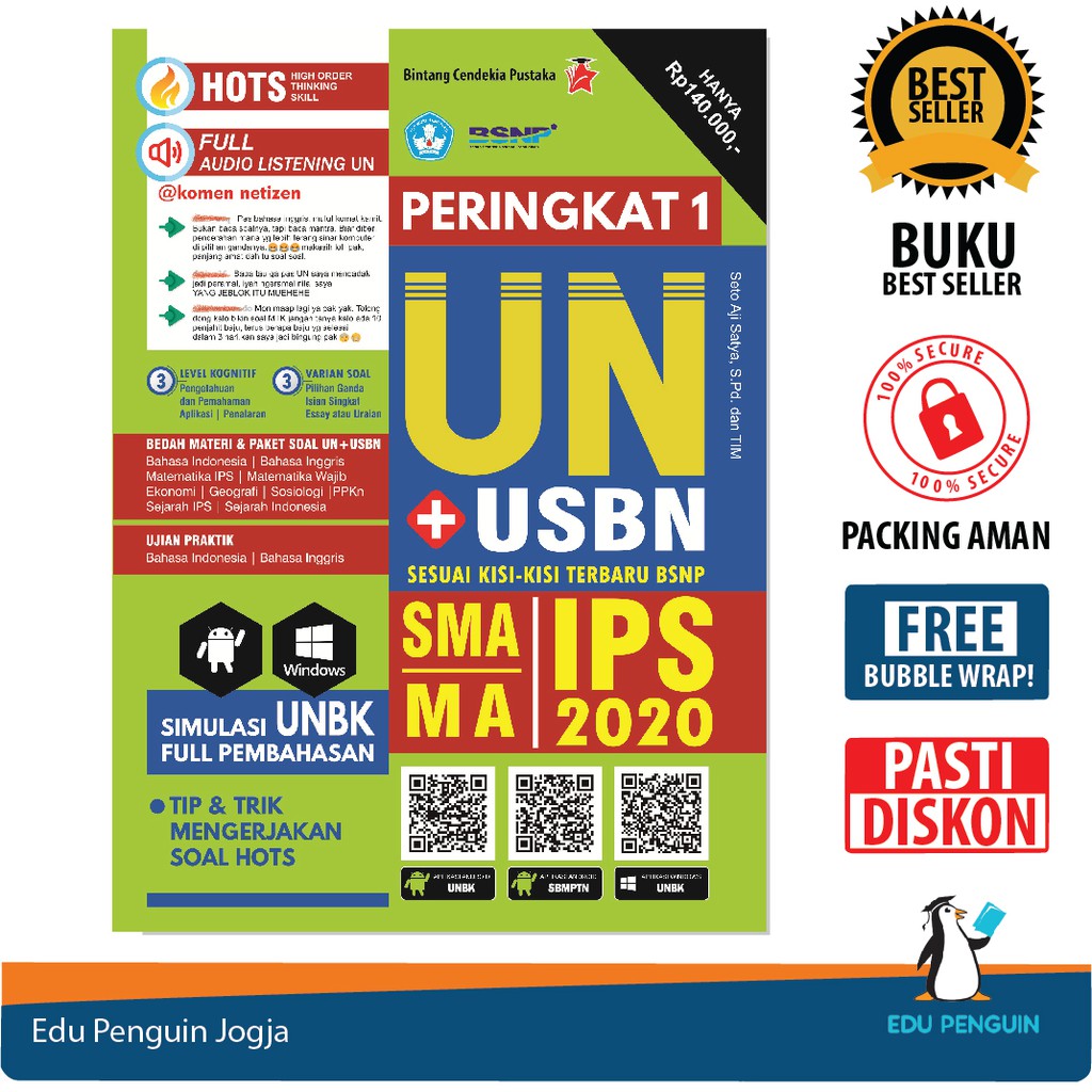 Peringkat 1 Un Usbn Sma Ma Ips 2020 Shopee Indonesia