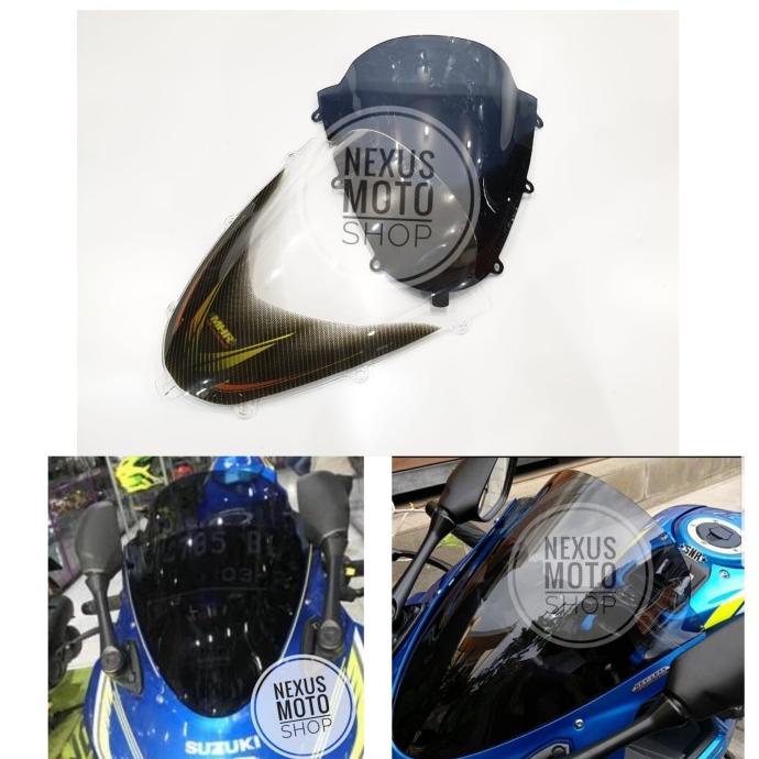 windshield gsx r150 visor karbon gsx r150 windshield MHR GSX R150 nexusm07 Ayo Beli