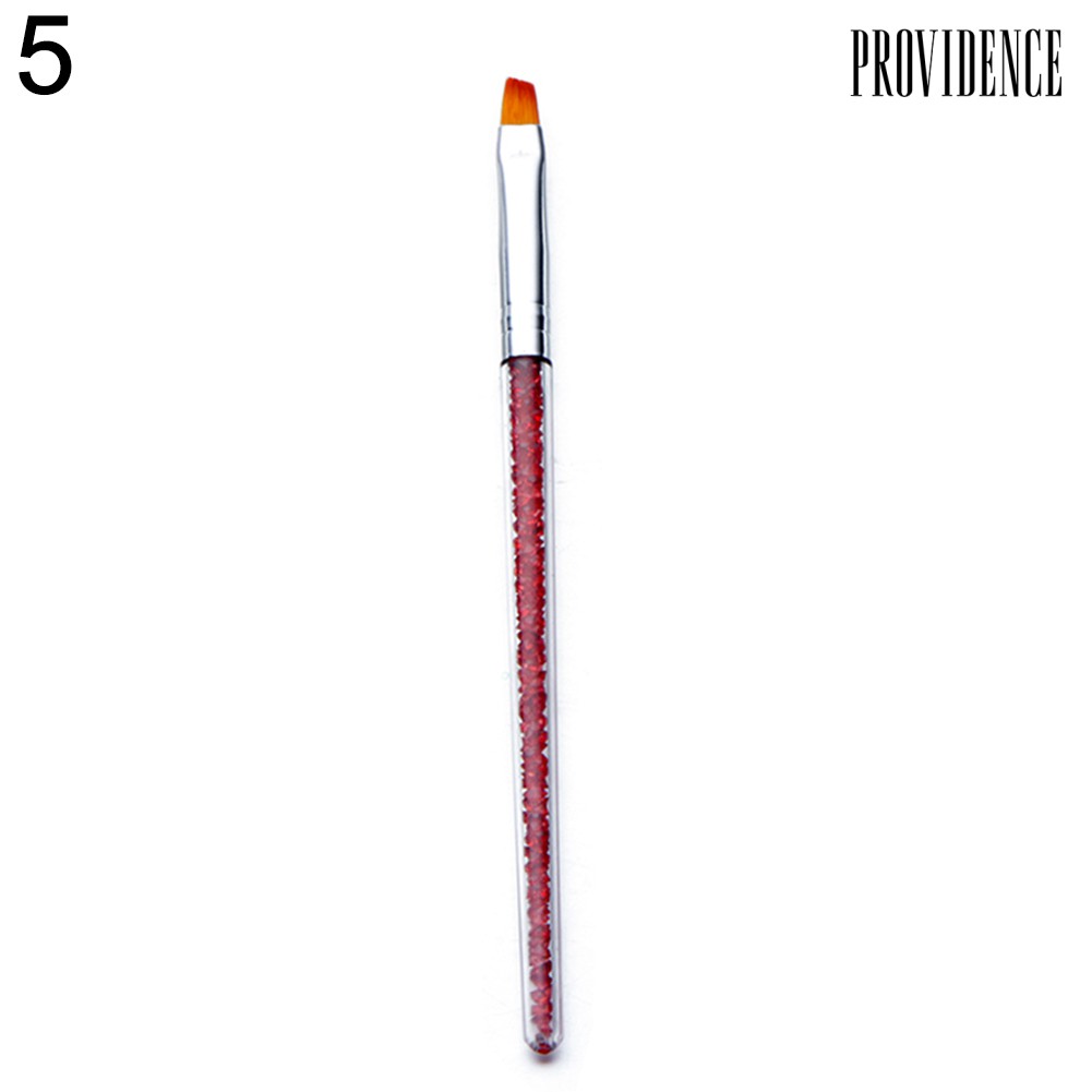 Providence Rhinestone Handle Nail Art UV Gel Polish Painting Drawing Pen DIY Manicure Tool