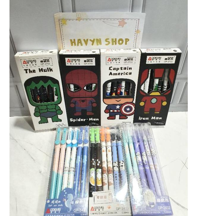 

MAIN SALE (12pc) pen bisa hapus/pen gel hapus/erasable pen/pen hapus lucu fancy ODEMEI