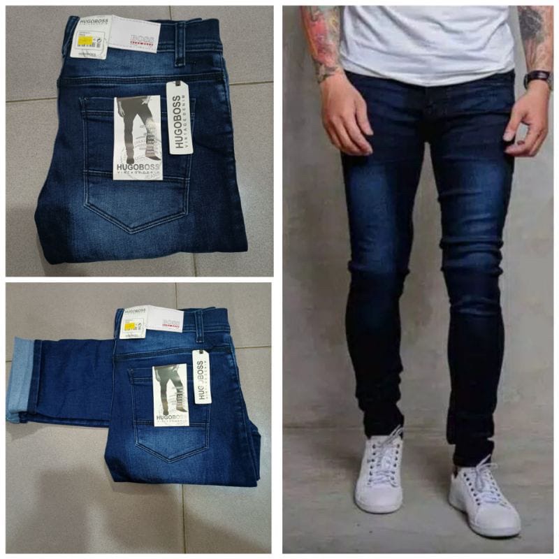 Celana Jeans Pria Panjang Levi’s skinny slim fit panjang melar