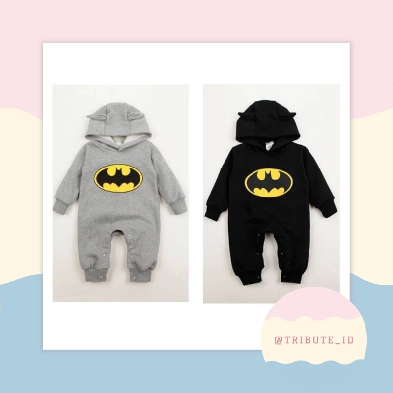 Jumper Hoodie Anak Bayi Batman Murah Lucu | Baju Baby Karakter Kostum Unik