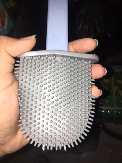 Brush Toilet Silicone Sikat Wc Silikon Elastis Pembersih Wc Elastic