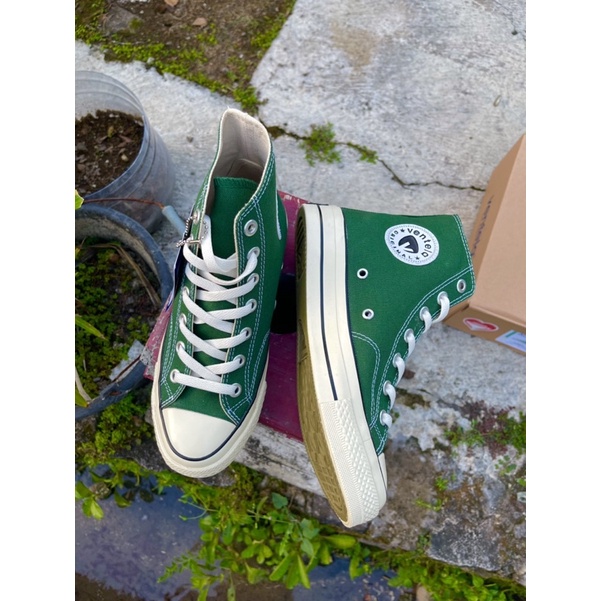 VENTELA 70'S GREEN HIGH LOW ORIGINAL