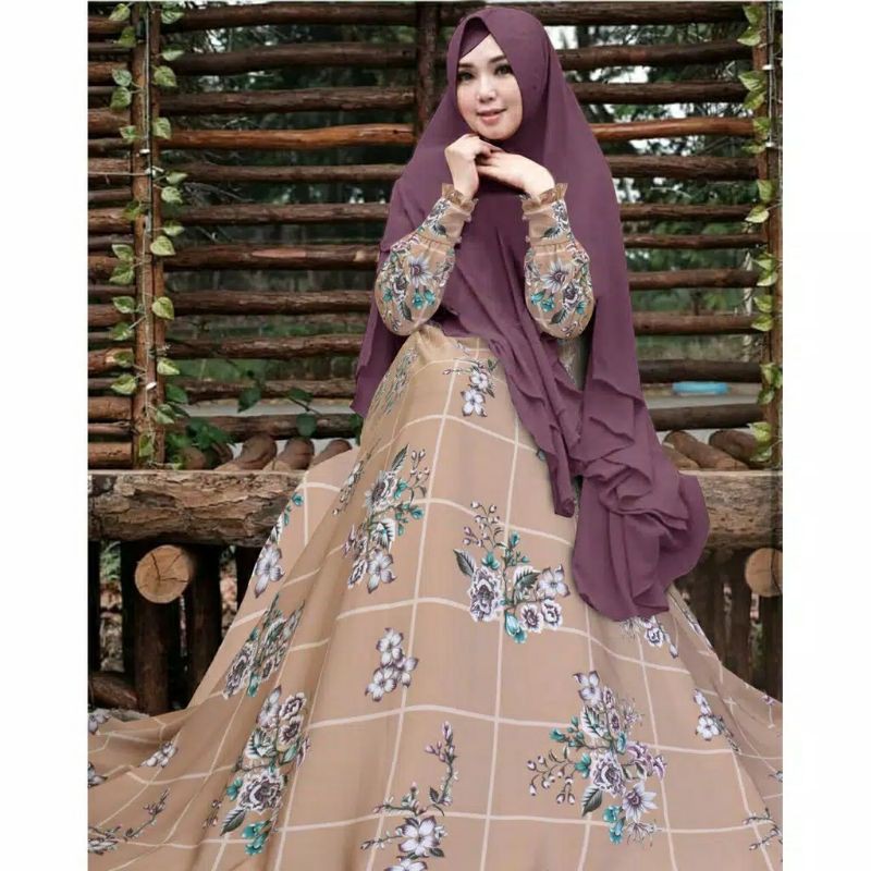 COD BAYAR DITEMPAT GAMIS SET KHIMAR