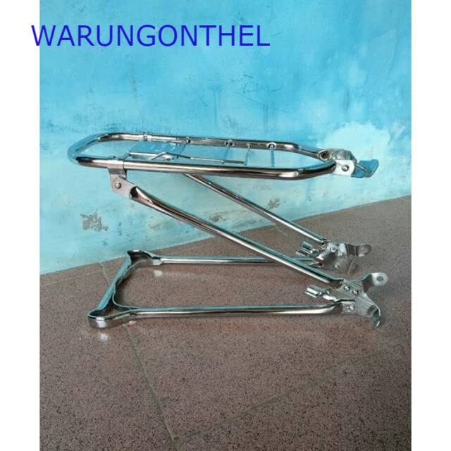 BAGASI SEPEDA ONTEL ONTA UNTO - RAK BELAKANG SEPEDA ONTA - BONCENGAN SEPEDA ONTEL UNTO KEBO